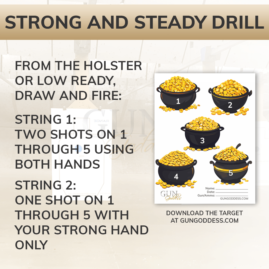 The Strong and Steady Shooting Drill