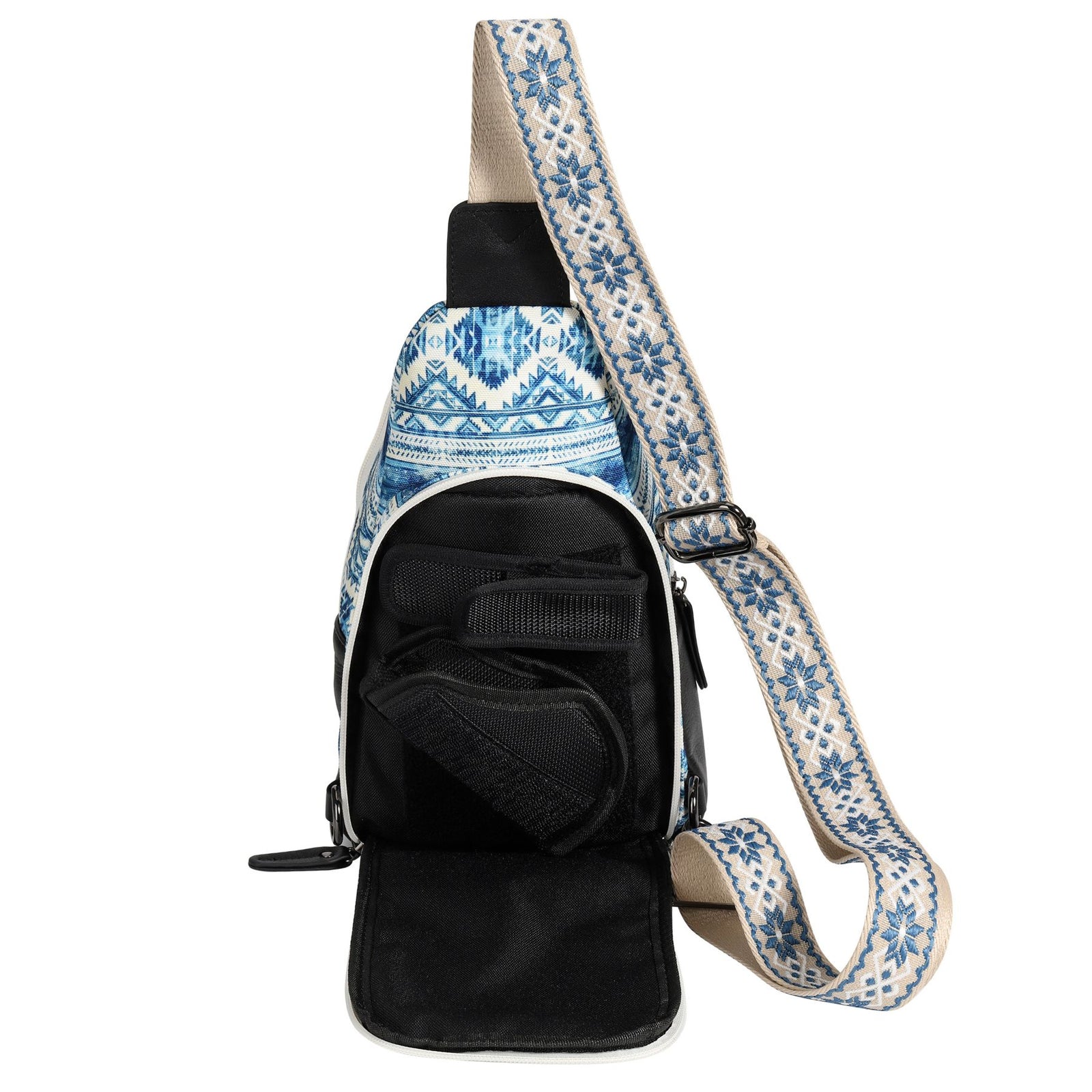 Aztec Canvas Sling Concealed-Carry Backpack