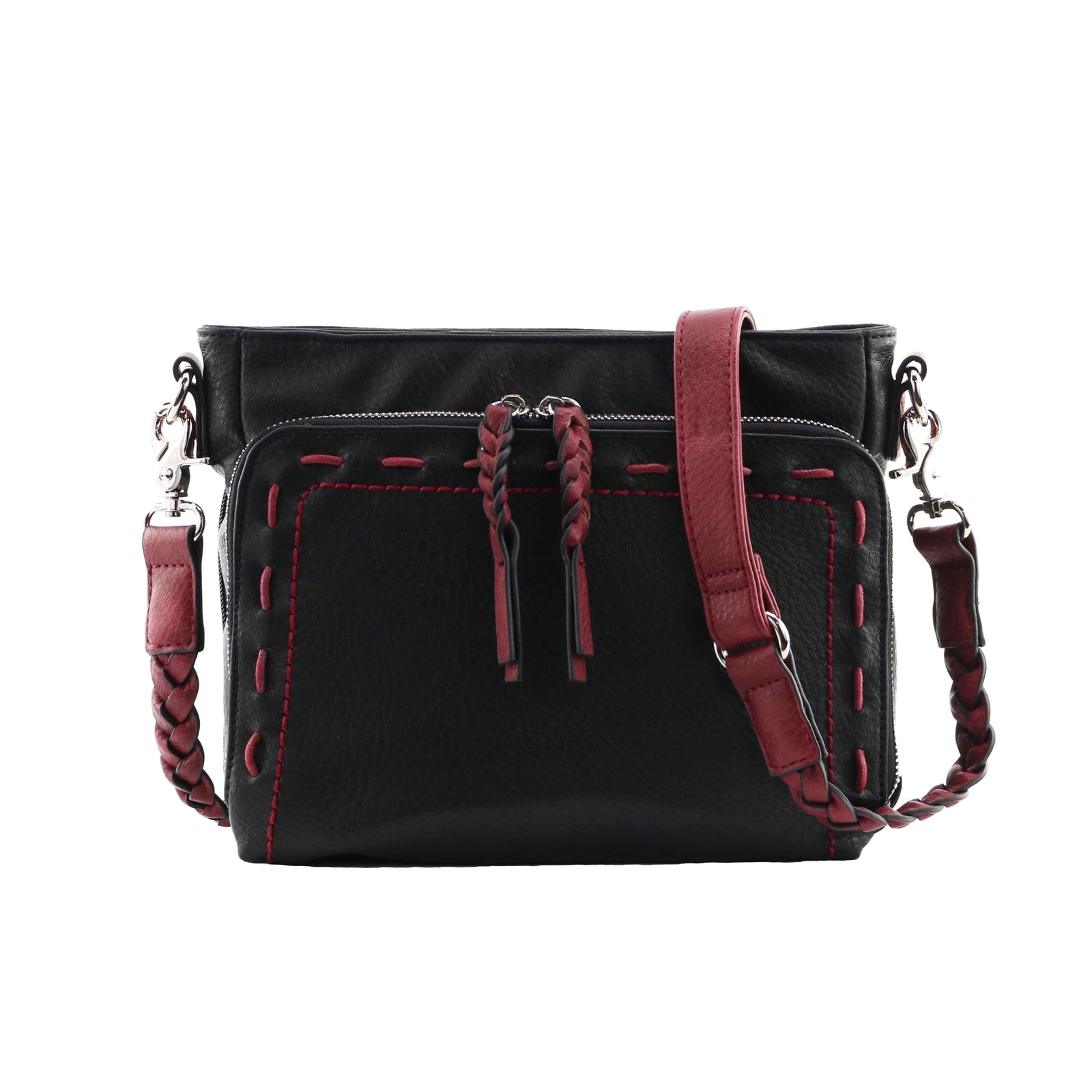 Skylar Stitched Concealed-Carry Crossbody