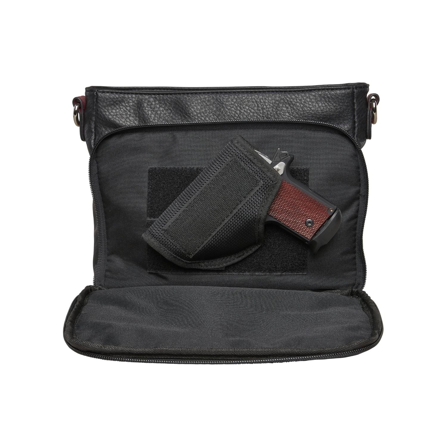 Skylar Stitched Concealed-Carry Crossbody