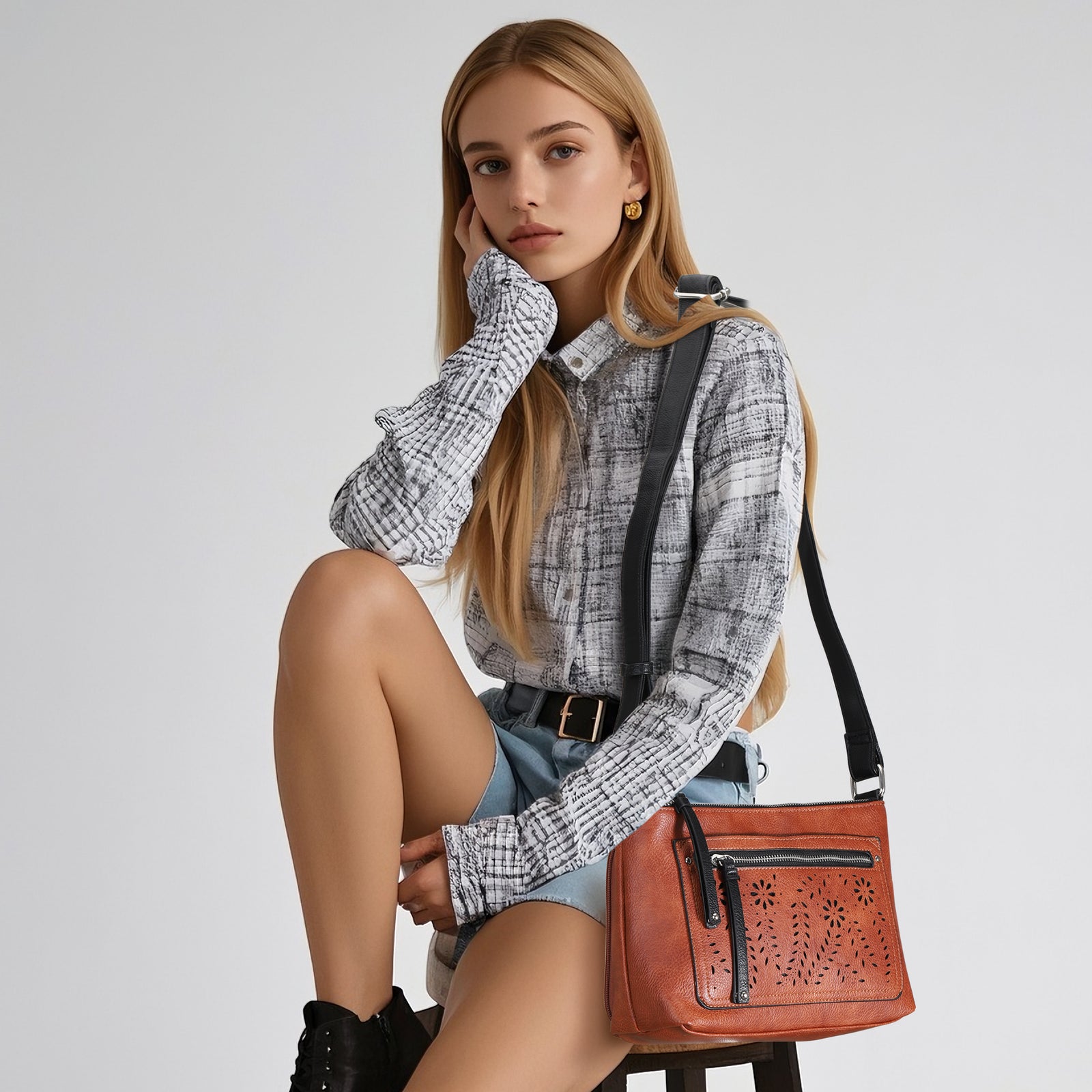 Hailey Concealed-Carry Crossbody