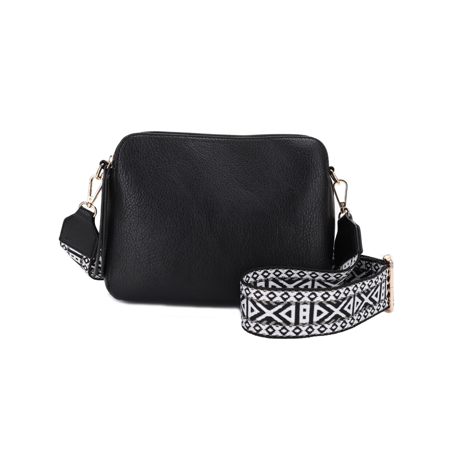 Rebecca Triple Compartment Lock and Key Concealed Carry Crossbody