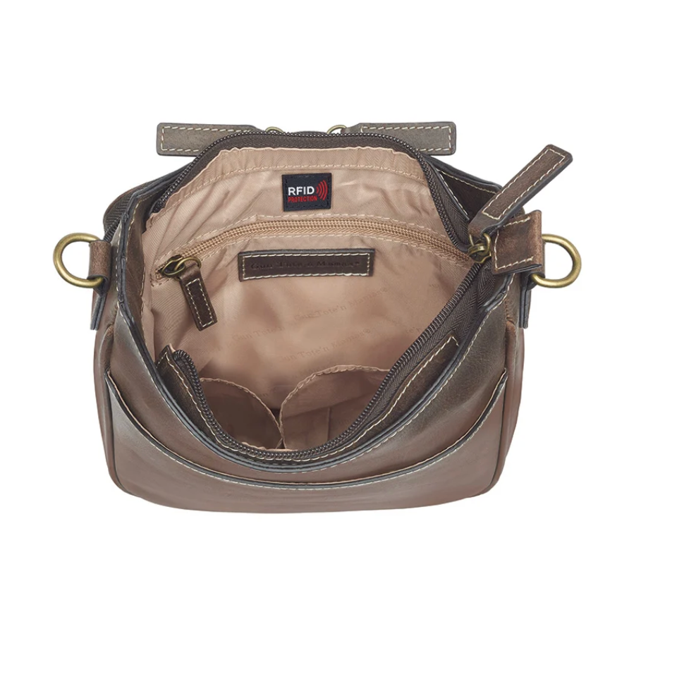 Crossbody Mail Pouch Concealed Carry Bag
