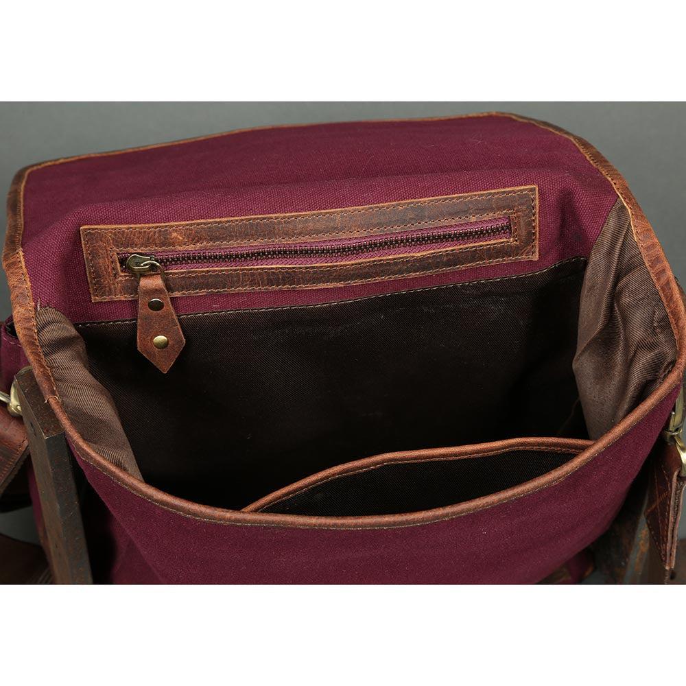 Como Concealed-Carry Messenger Bag