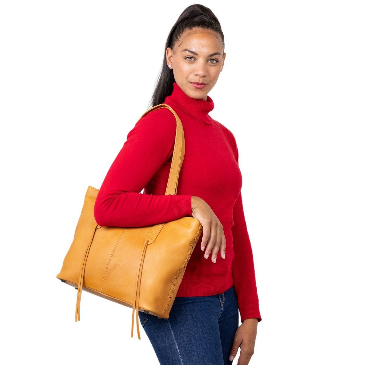 Norah Laced Concealed-Carry Tote