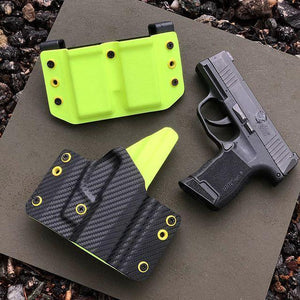 Match it or contrast it to your holster (sold separately)