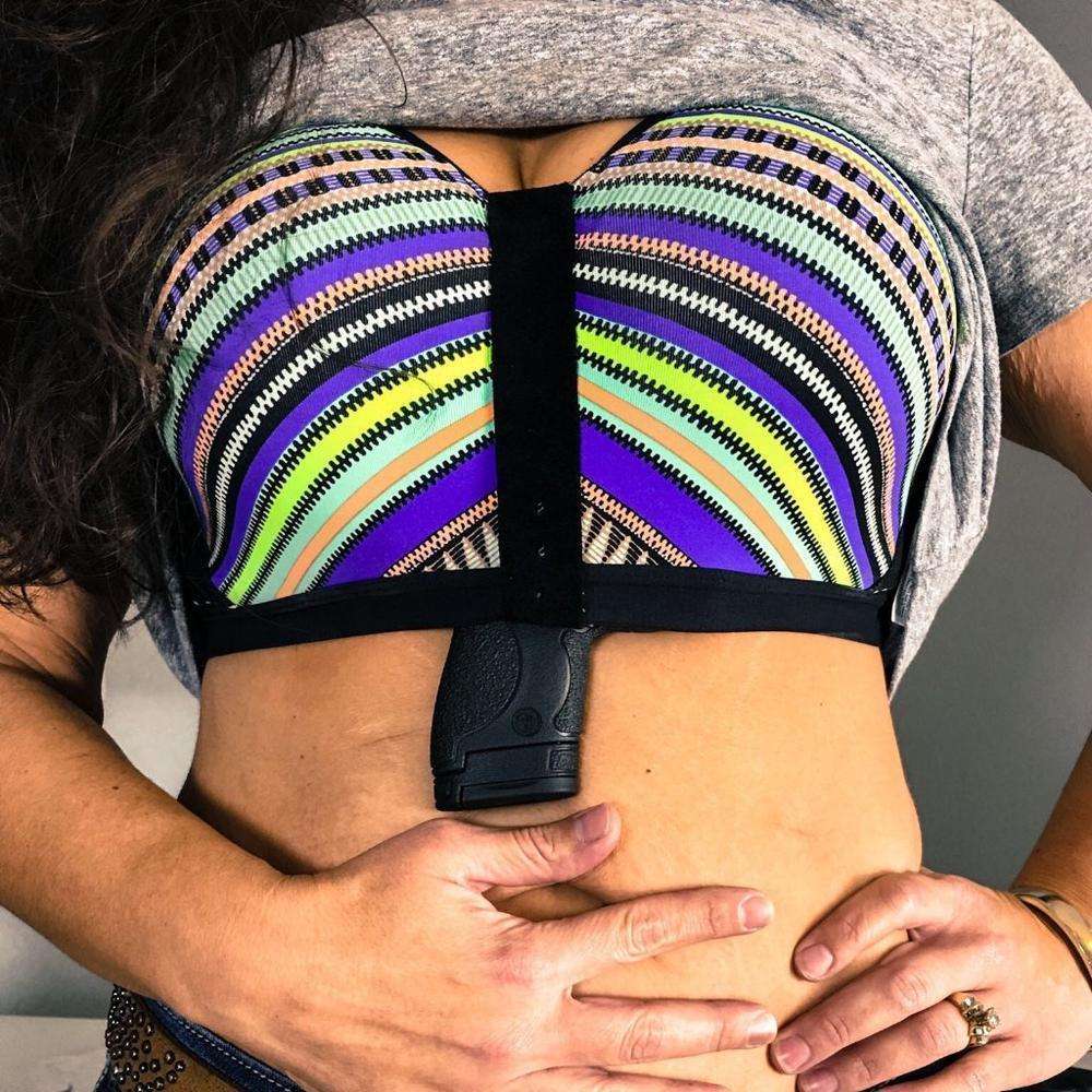 Optional extra long strap is perfect for sports bras up to 5" wide