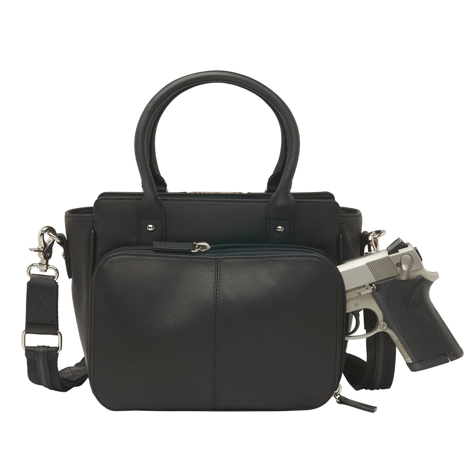 Snake Print Concealed-Carry Hand Tote