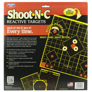 Shoot-N-C Reactive Sighting-In Target (Qty 5)