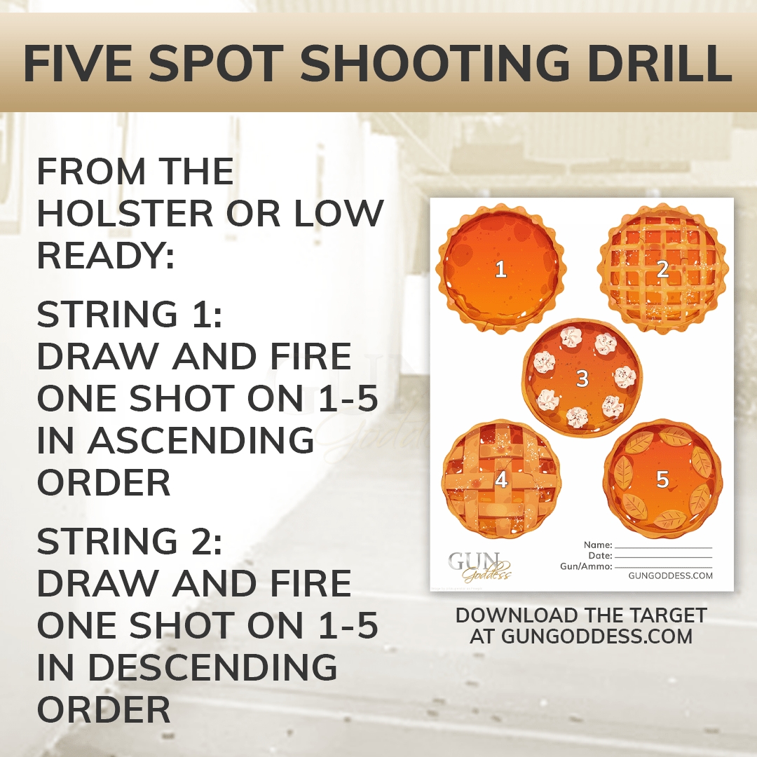 The Five Spot Shooting Drill