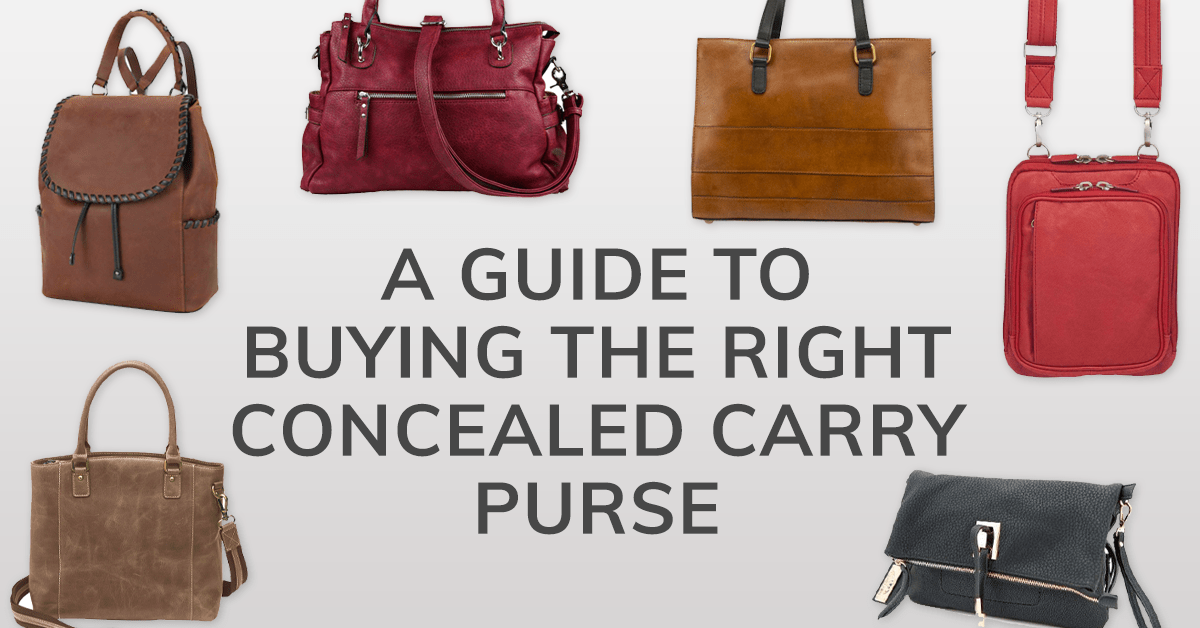 A Guide to Buying the Right Concealed Carry Purse