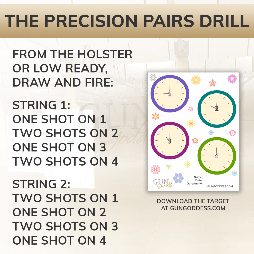 The Precision Pairs Shooting Drill