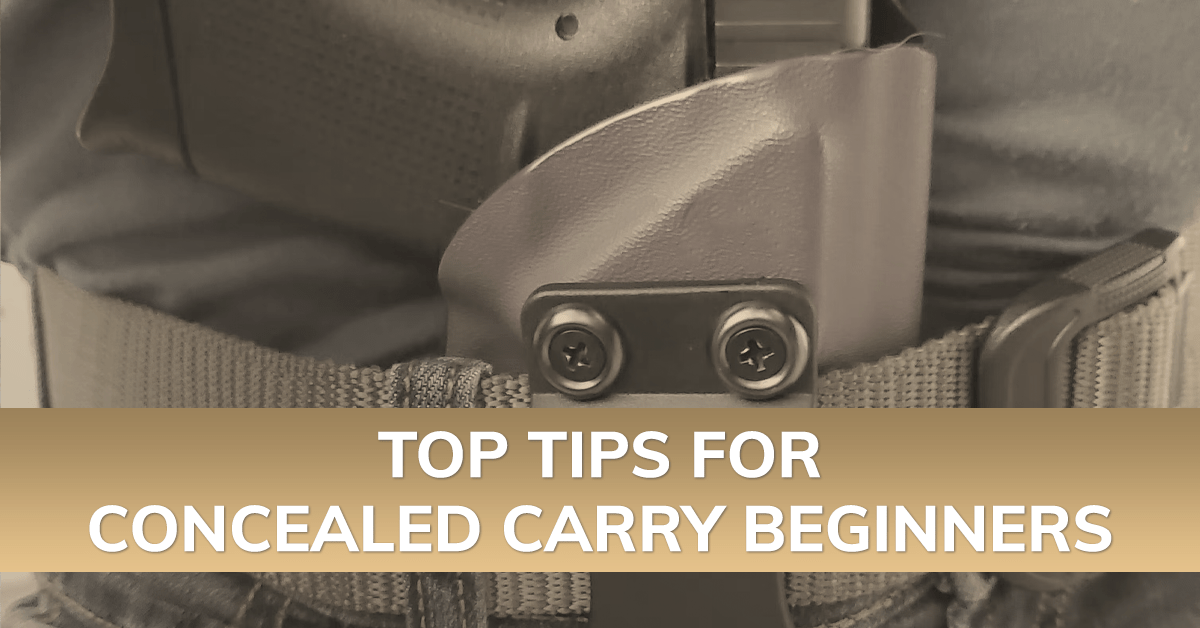 Top Tips For Concealed Carry Beginners