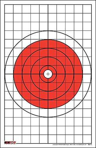 200 EZ2C Targets 8 Rifle Styles Package Paper Shooting Targets for Range 11”x17” USA MADE