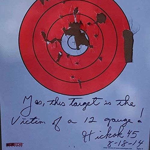 EZ2C Targets #9: 8" Bullseye Paper Shooting Target 11"x17" USA MADE Hi-Visibility