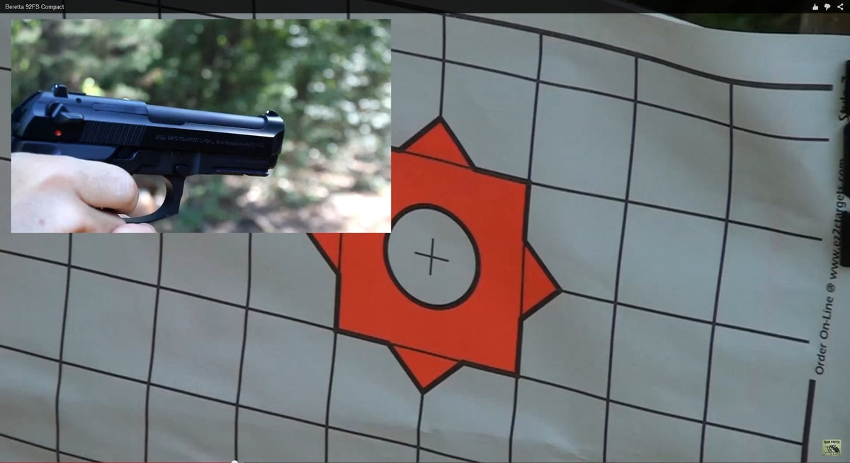 125 EZ2C Targets Tactical Favorites 5 Styles Paper Targets Bundle 11"x17" USA Made