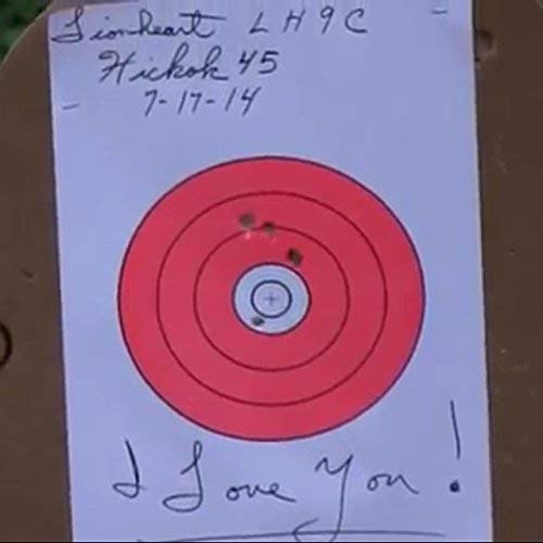 EZ2C Targets #9: 8" Bullseye Paper Shooting Target 11"x17" USA MADE Hi-Visibility