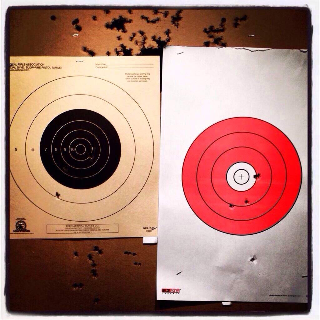 EZ2C Targets #9: 8" Bullseye Paper Shooting Target 11"x17" USA MADE Hi-Visibility