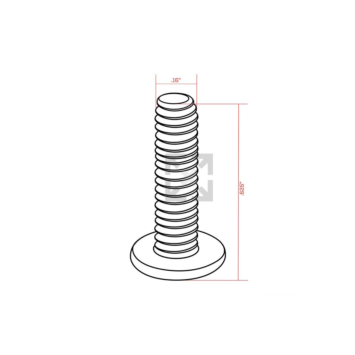 5/8" Truss Head Screw