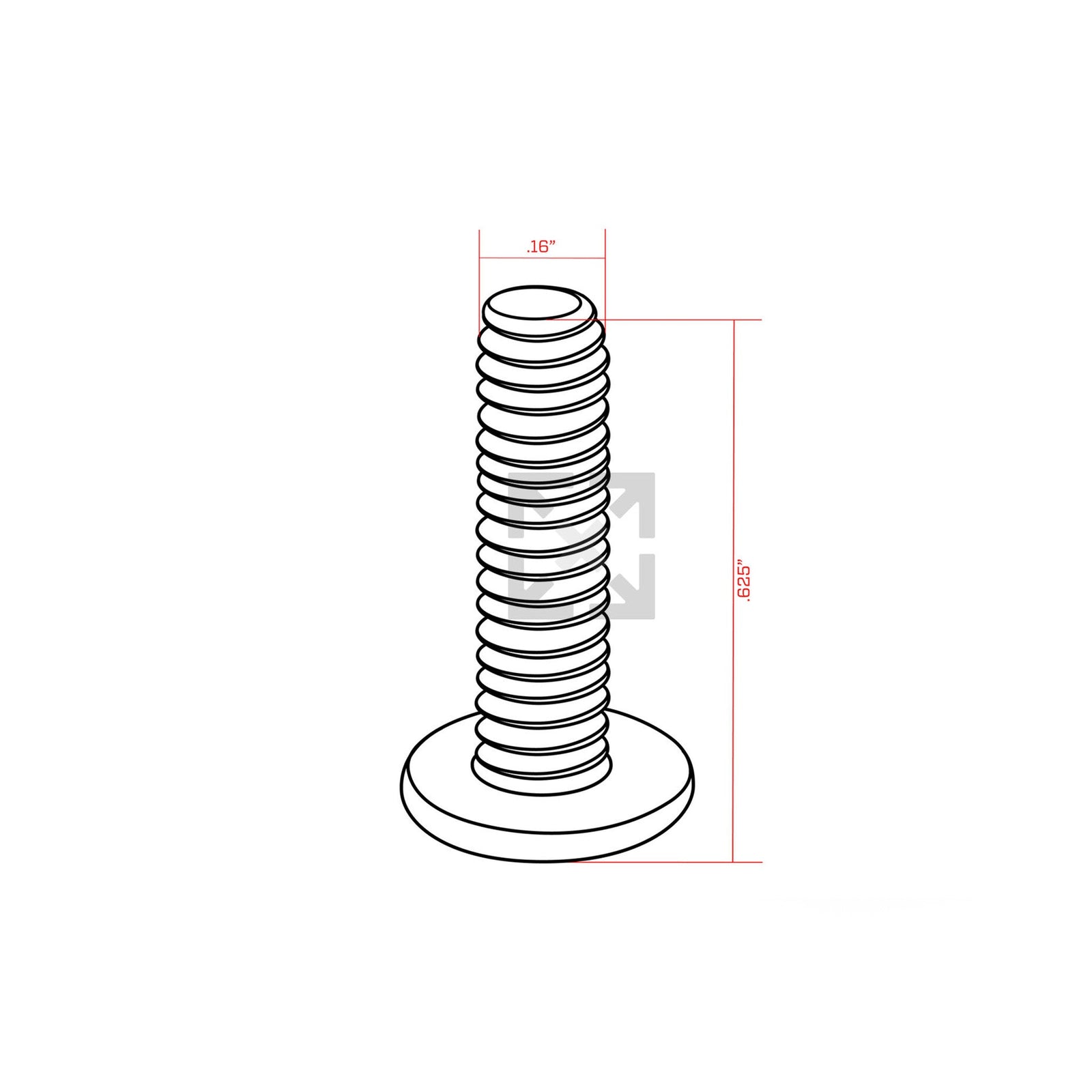 5/8" Truss Head Screw