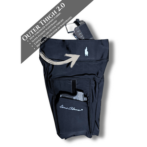 Outer Thigh Holster Shorts 2.0