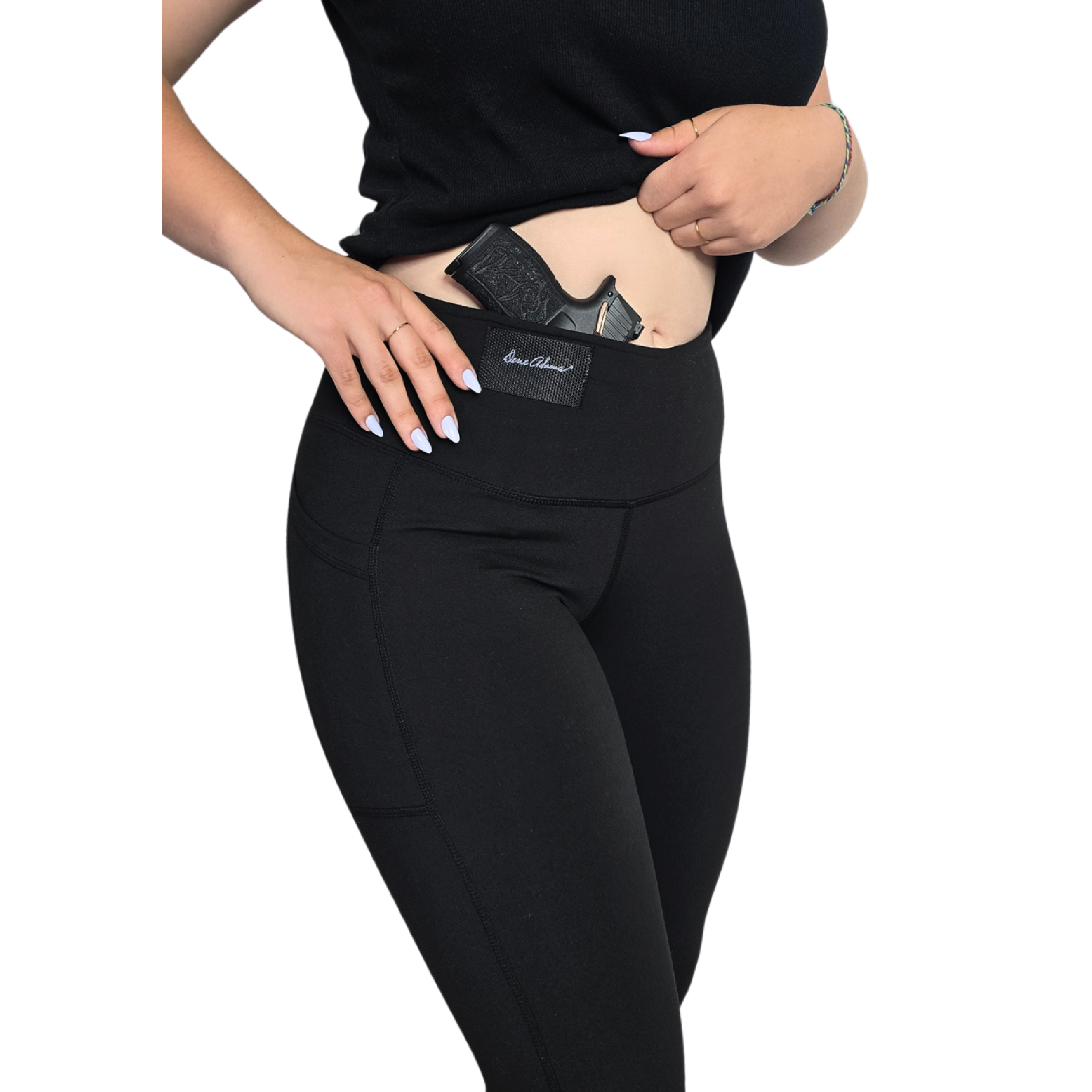 Concealed-Carry Leggings Dene Adams Gun Goddess - Main Image