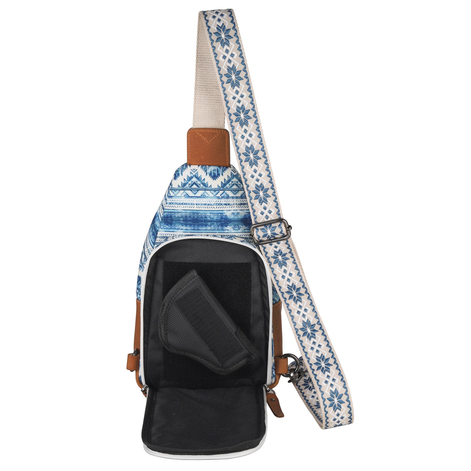 Aztec Canvas Sling Concealed-Carry Backpack