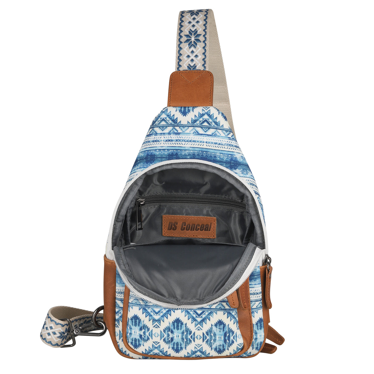 Aztec Canvas Sling Concealed-Carry Backpack