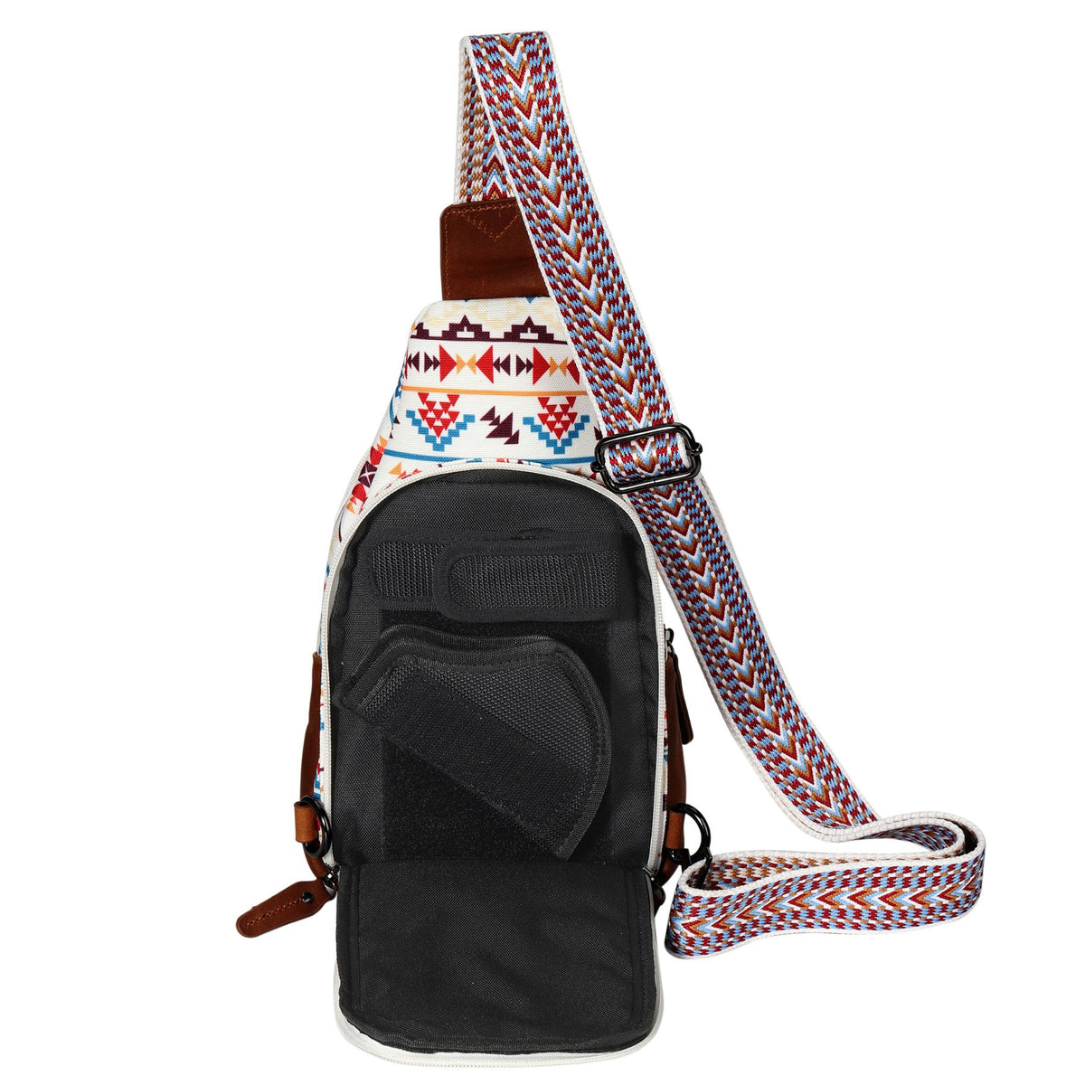 Aztec Canvas Sling Concealed-Carry Backpack