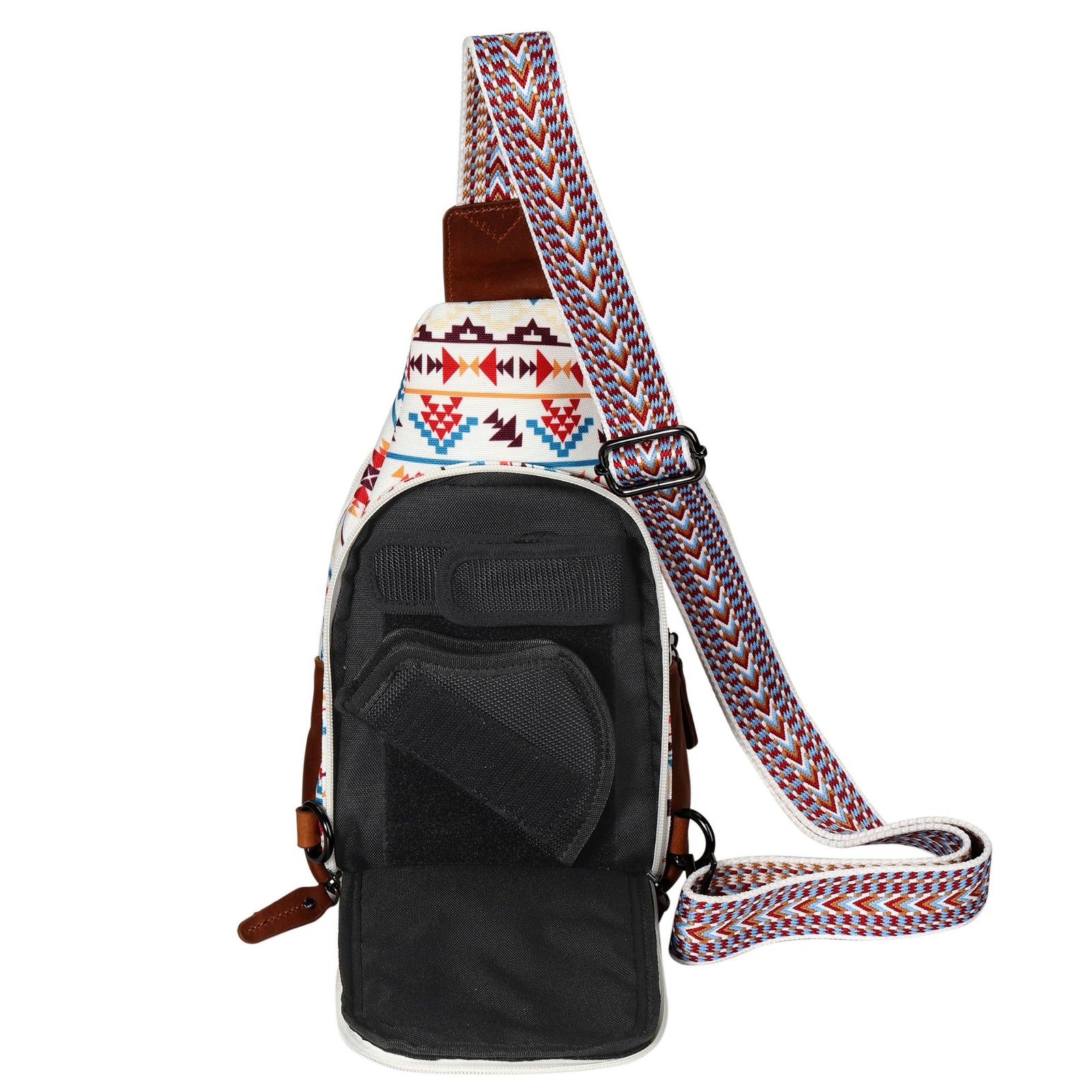 Aztec Canvas Sling Concealed-Carry Backpack