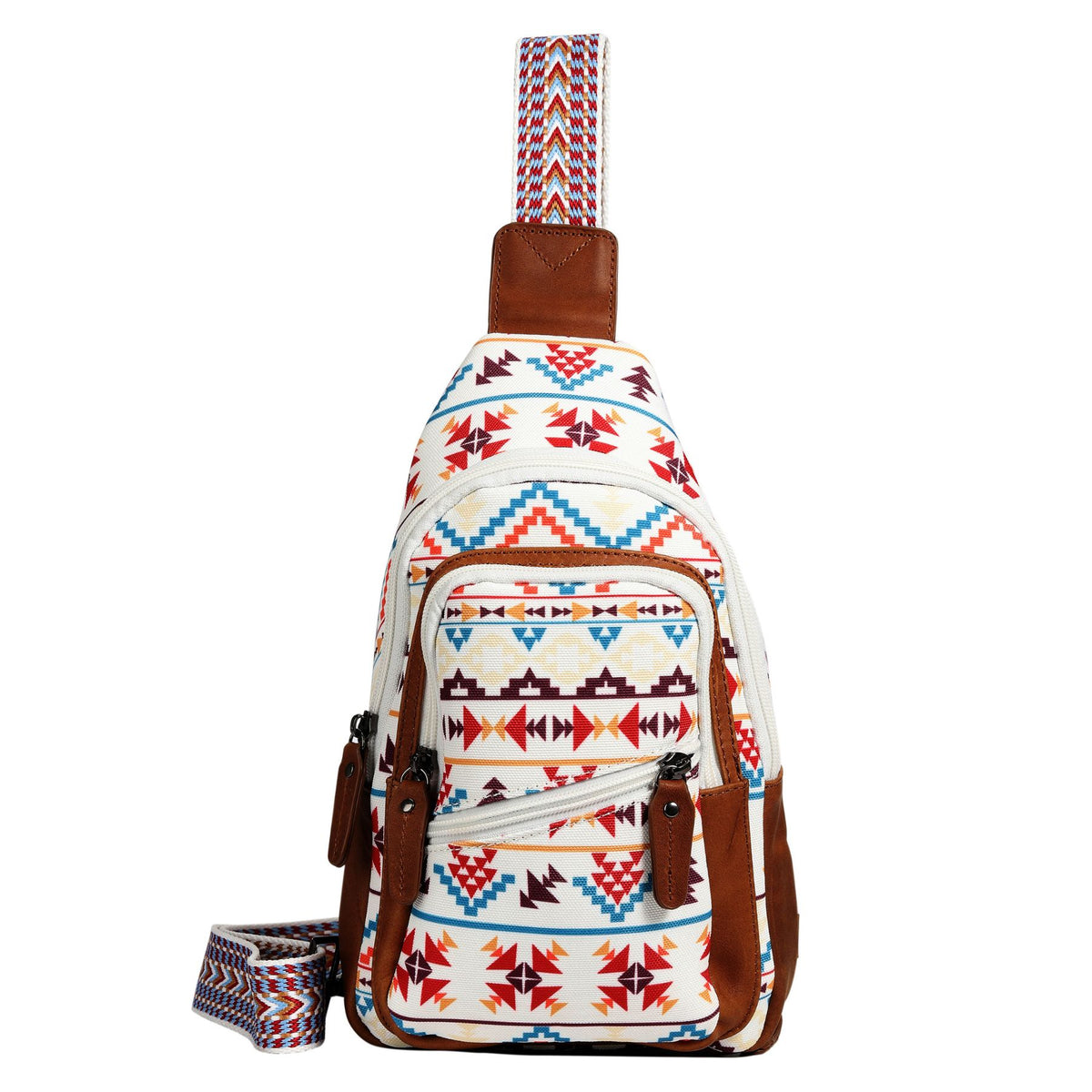 Aztec Canvas Sling Concealed-Carry Backpack