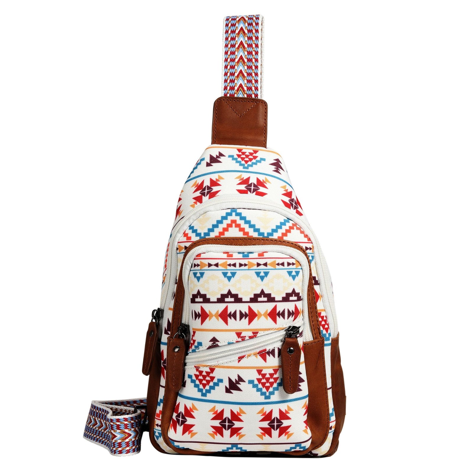 Aztec Canvas Sling Concealed-Carry Backpack