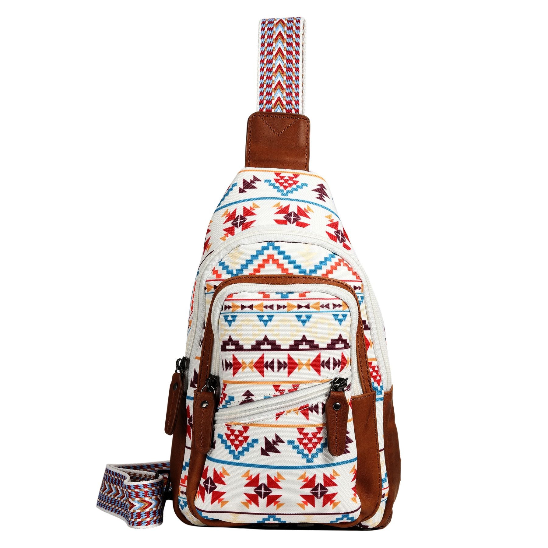 Aztec Canvas Sling Concealed-Carry Backpack