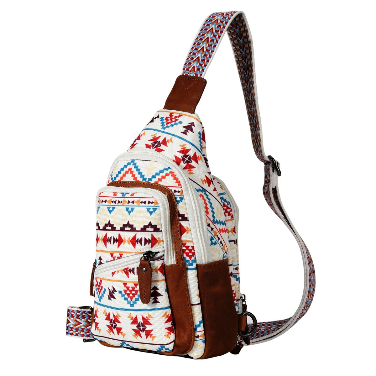 Aztec Canvas Sling Concealed-Carry Backpack