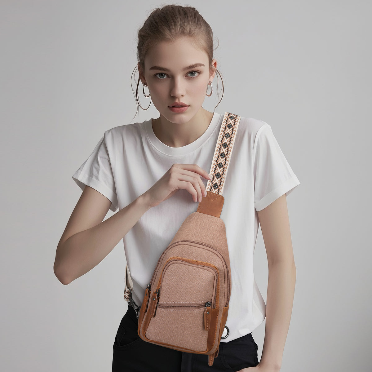 Indie Canvas Sling Concealed-Carry Backpack