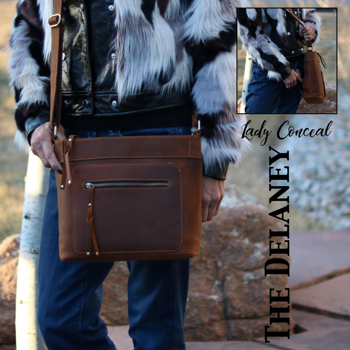 Delaney Concealed-Carry Cross-Body