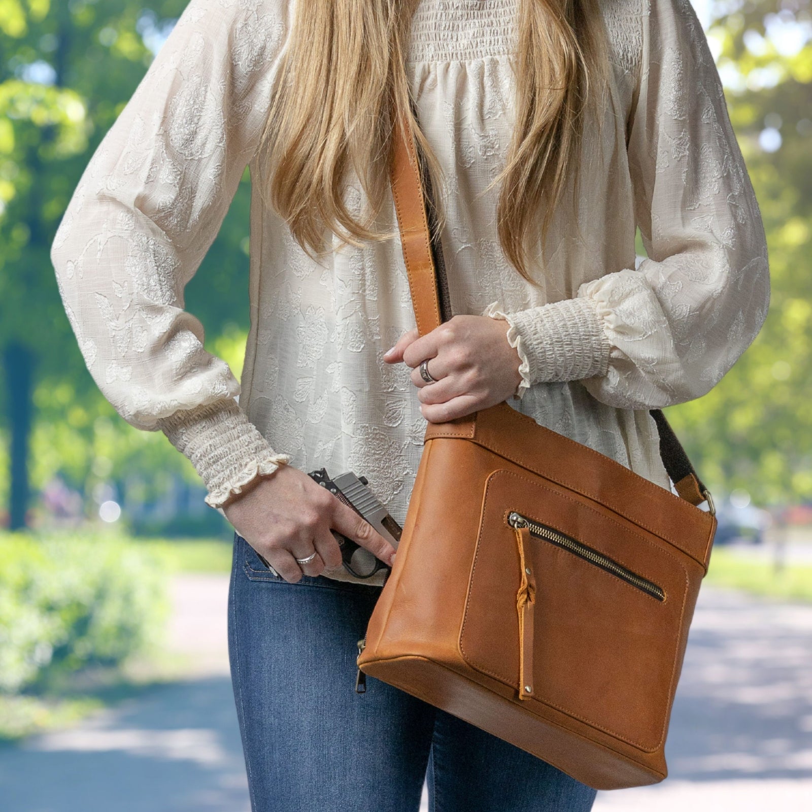 Delaney Concealed-Carry Cross-Body