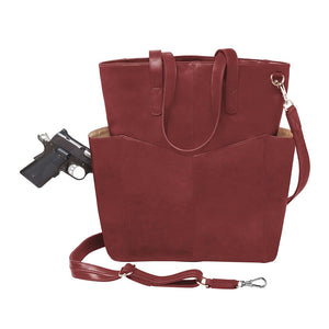 Oversized RFID Concealed-Carry Travel Tote