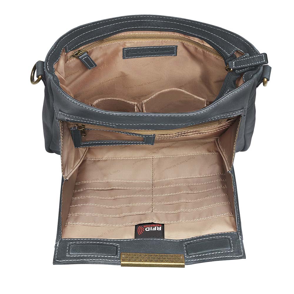 Slim Crossbody Concealed-Carry Purse