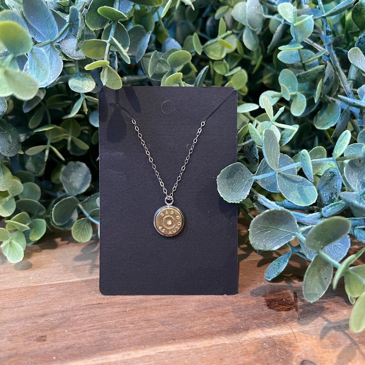 Bullet Slice Necklace