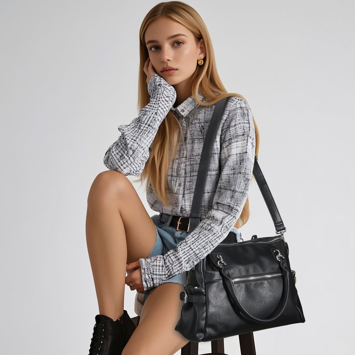 Jessica Concealed-Carry Satchel