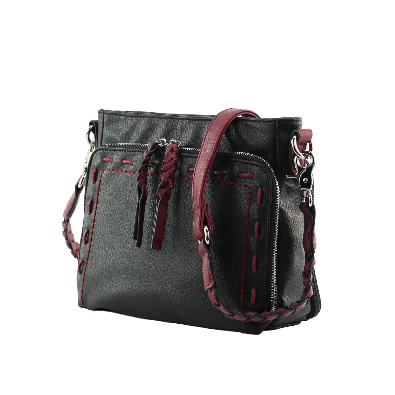 Skylar Stitched Concealed-Carry Crossbody