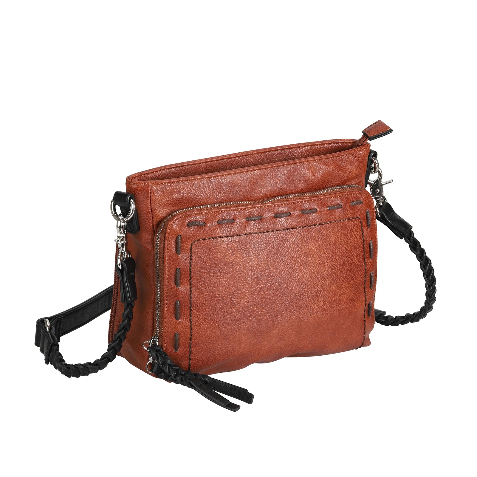 Skylar Stitched Concealed-Carry Crossbody