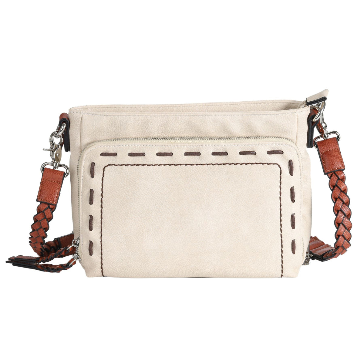 Skylar Stitched Concealed-Carry Crossbody