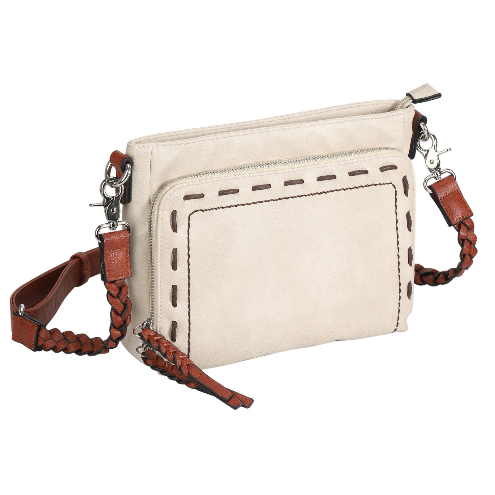 Skylar Stitched Concealed-Carry Crossbody
