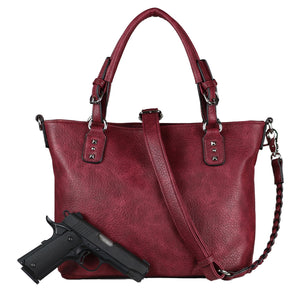 Ella Braided Concealed-Carry Satchel