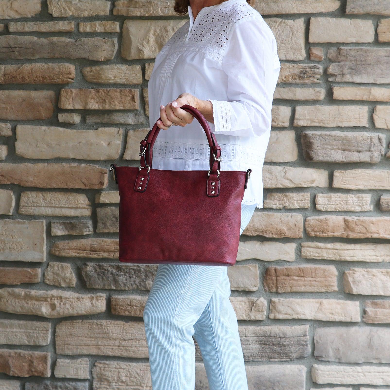 Ella Braided Concealed-Carry Satchel