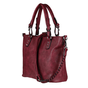 Ella Braided Concealed-Carry Satchel