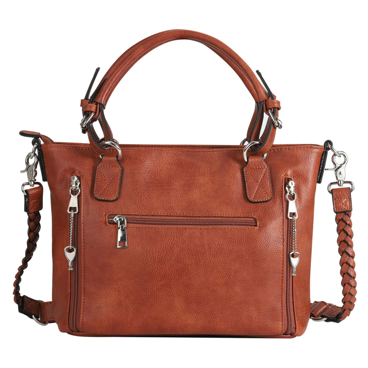 Ella Braided Concealed-Carry Satchel