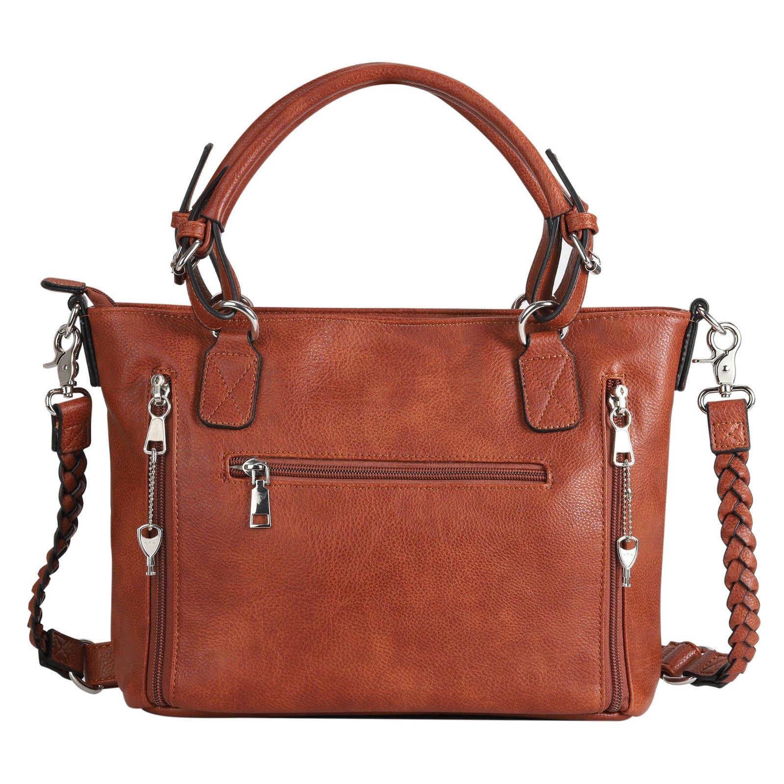 Ella Braided Concealed-Carry Satchel